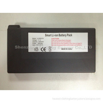 Smart Li-ion Battery 12v 5200mah For Heated Garment , 4-temperature Control